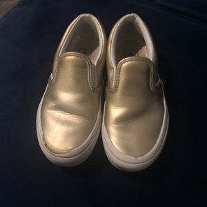Kids Vans Gold